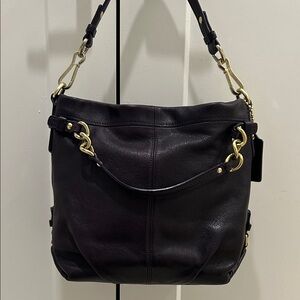 Coach Brooke Hobo Shoulder Bag in Eggplant